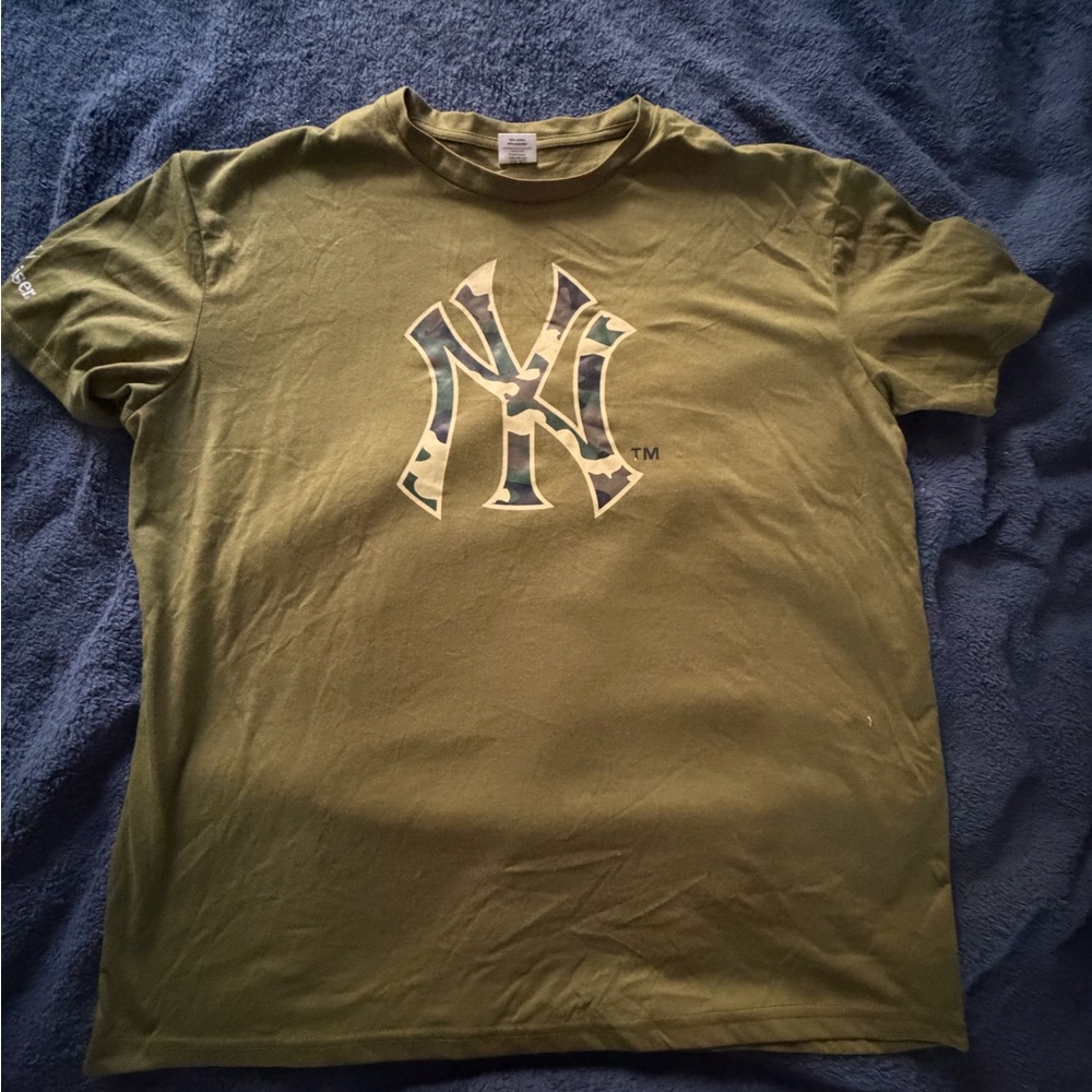 Olive Green Graphic Tee